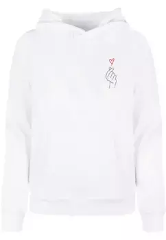 Толстовка Merchcode "Женская женская толстовка Merchcode K Heart Basic Толстовка ", белый