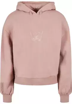 Толстовка Merchcode "Женская женская толстовка Merchcode Love 2 Organic Oversized с капюшоном ", цвет Duskrose