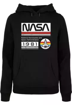 Толстовка Merchcode "Женская женская толстовка Merchcode NASA - 1981 Толстовка ", черный