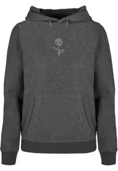 Толстовка Merchcode "Женская женская толстовка Merchcode Rose Basic с капюшоном ", цвет Charcoal