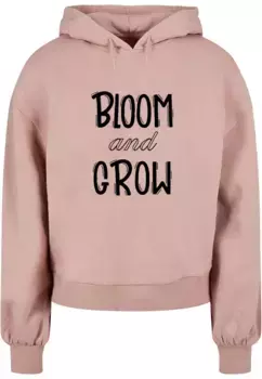 Толстовка Merchcode "Женская женская толстовка Merchcode Spring - Bloom and Grow Oversized Hoody", цвет Duskrose