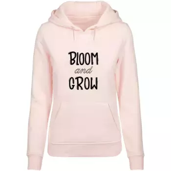 Толстовка Merchcode "Женская женская толстовка Merchcode Spring - Bloom and Grow Heavy Hoody", розовый