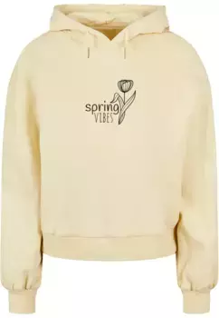 Толстовка Merchcode "Женская женская весенняя толстовка Merchcode Vibes Oversized Толстовка ", желтый
