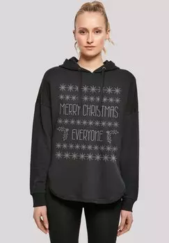 Толстовка MERRY CHRISTMAS EVERYONE WEIHNACHTEN - Hoodie F4NT4STIC, черный
