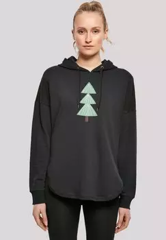 Толстовка MERRY CHRISTMAS - Hoodie F4NT4STIC, черный