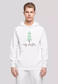 Толстовка MERRY CHRISTMAS WEIHNACHTEN - Hoodie F4NT4STIC, белый