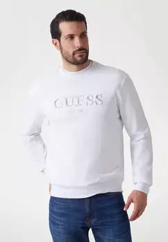 Толстовка MET GEBORDUURD LOGO Guess, белый