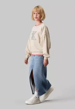 Толстовка METALLIC Calvin Klein Jeans, бежевый