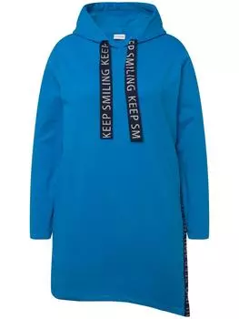 Толстовка MIAMODA, цвет azurblau