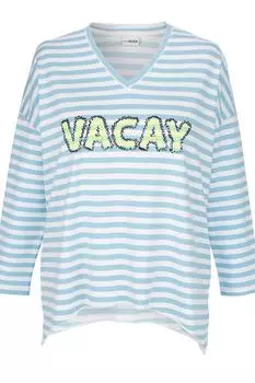 Толстовка MIAMODA, цвет himmelblau