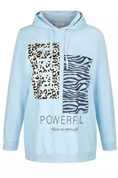 Толстовка MIAMODA, цвет himmelblau