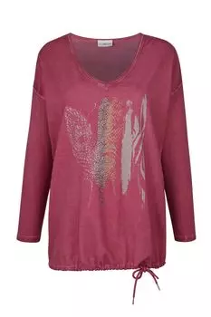 Толстовка MIAMODA, цвет rosenholz