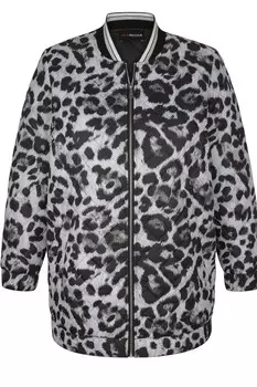 Толстовка MIAMODA Kurzjacke, черный