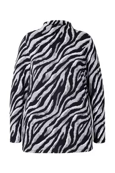 Толстовка MIAMODA, пятнистый черный