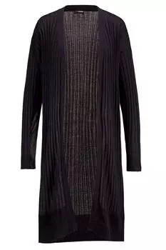 Толстовка MIAMODA Strickjacke, черный