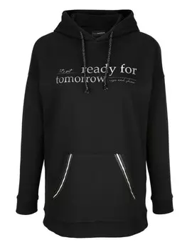 Толстовка MIAMODA Sweatshirt, черный
