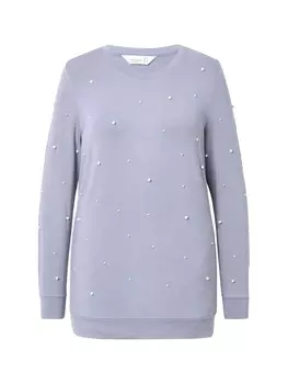 Толстовка MIAMODA Sweatshirt, цвет bleigrau