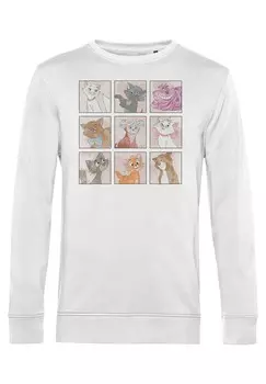 Толстовка MICKEY AND FRIENDS DISNEY KITTIES Disney, белый