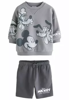 Толстовка MICKEY FRIENDS CREW SET Next, серый