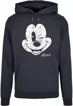 Толстовка Mickey Mause Distressed ABSOLUTE CULT, цвет navy