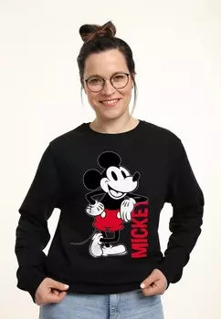 Толстовка MICKEY MICKEY LEANING Disney, черный