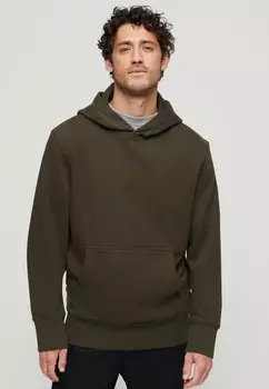 Толстовка MICRO LOGO Superdry, цвет army khaki