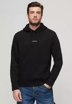 Толстовка MICRO LOGO Superdry, цвет black