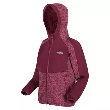 Толстовка детская Regatta Layer Dissolver VI Hiking, бордовый