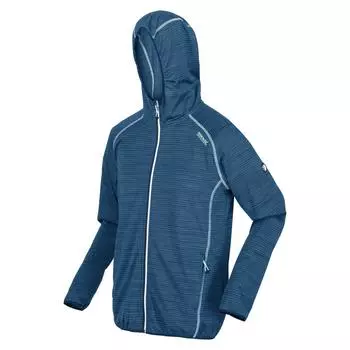 Толстовка Midlayer Yonder Hoody Hiking/Outdoor/Trekking Men Breathable REGATTA, синий / синий / белый