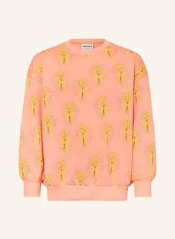 Толстовка mini rodini, цвет ROSA/DUNKELGELB/GRN