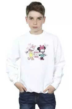 Толстовка Minnie Daisy Beach Mode Disney, белый