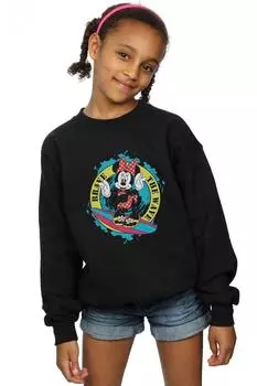 Толстовка Minnie Mouse Brave The Wave Disney, черный