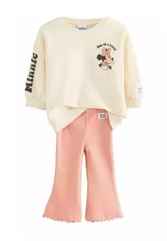 Толстовка MINNIE MOUSE FLARED SET Next, бежевый