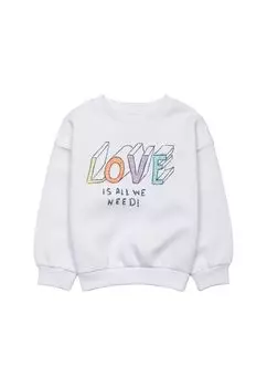 Толстовка Minoti 12TFCREW 1, белый