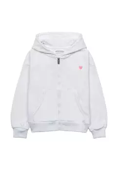 Толстовка Minoti Sweatjacken 10ZIPEMB 1, белый