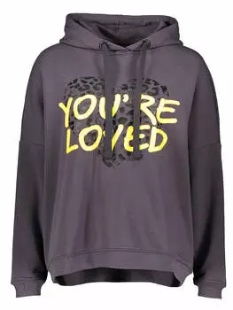 Толстовка miss goodlife, антрацит