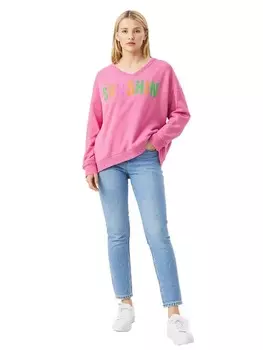 Толстовка miss goodlife, розовый