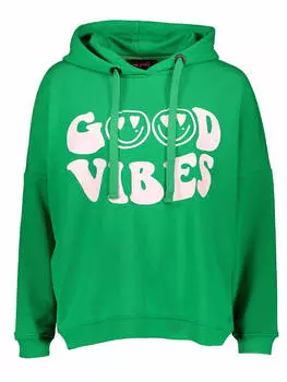 Толстовка miss goodlife, зеленый