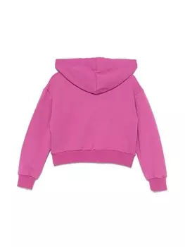 Толстовка Miss Grant Kids с застежкой-молнией, розовый