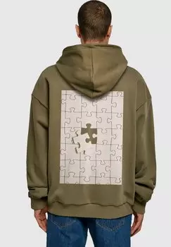 Толстовка Missing Piece Ultra Heavy Merchcode, цвет olive
