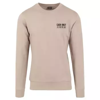 Толстовка Mister Tee Cash Only, бежевый