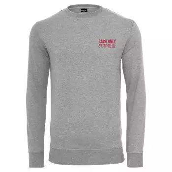 Толстовка Mister Tee Cash Only, серый