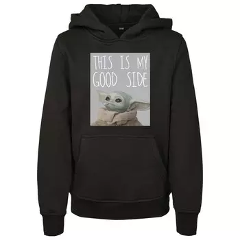 Толстовка Mister Tee Child The Mandalorian Child Good Side, черный
