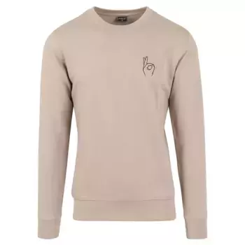 Толстовка Mister Tee Easy Sign, бежевый