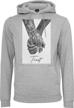Толстовка Mister Tee Hoodie, цвет heather grey
