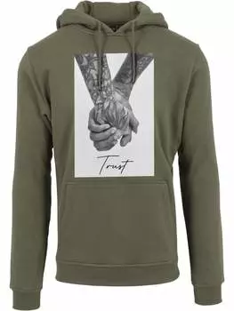 Толстовка Mister Tee Hoodie, зеленый