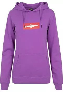 Толстовка Mister Tee Inbox, неоновый фиолетовый