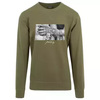 Толстовка Mister Tee Pray 2.0, зеленый