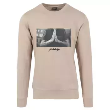 Толстовка Mister Tee Pray, бежевый