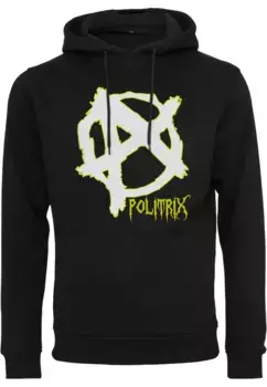 Толстовка MisterTee с капюшоном "MisterTee Men's Politrix Hoody", черный